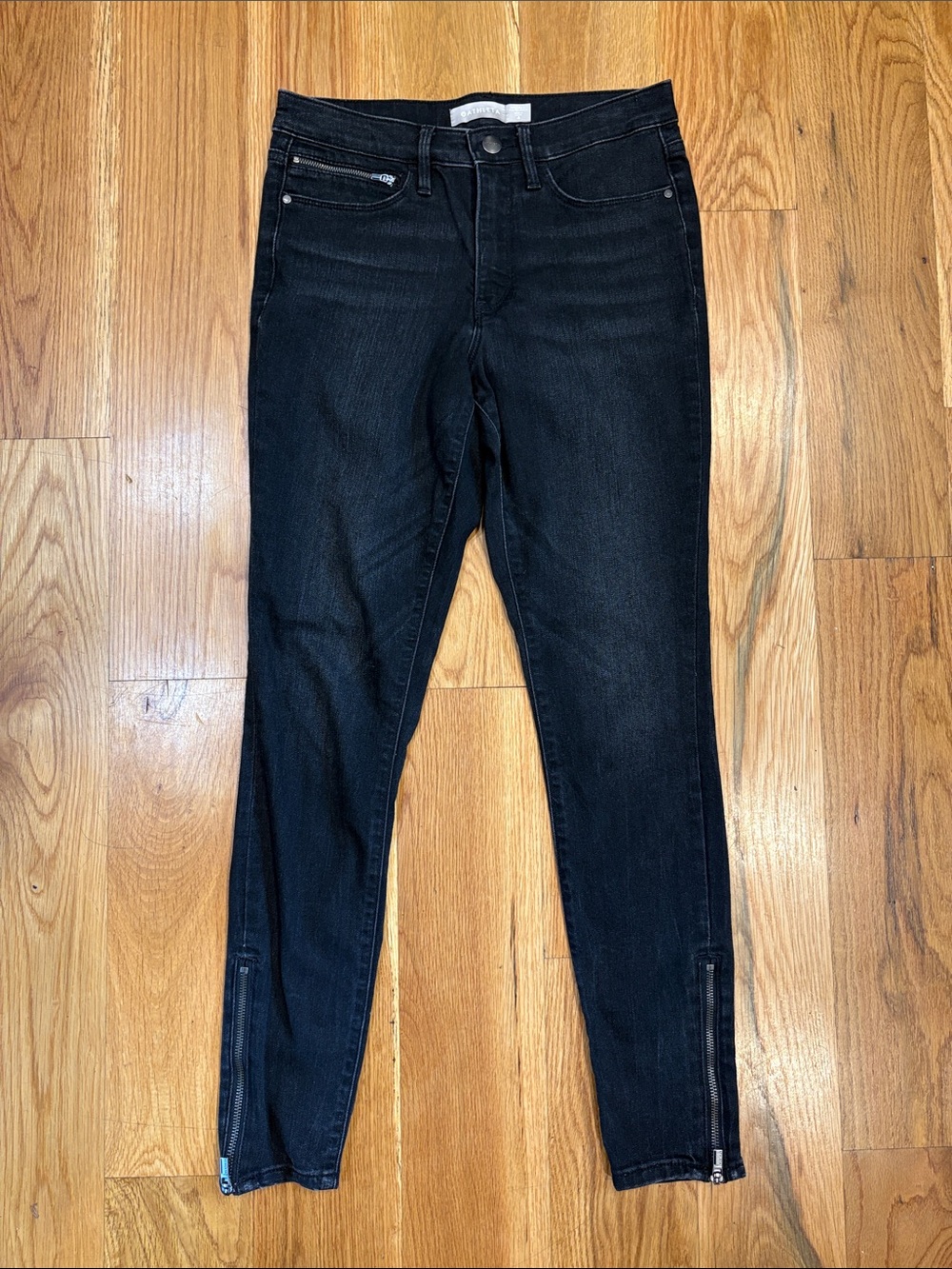 Athleta Sculptek Ankle Skinny Jeans, Size 4